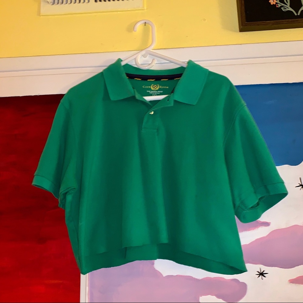 Cropped polo